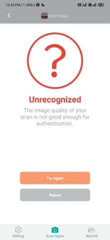 CertiEye для Android — скриншот 5
