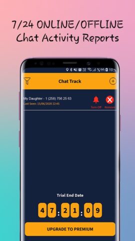 Chat Track: Online Tracker для Android — скриншот 1