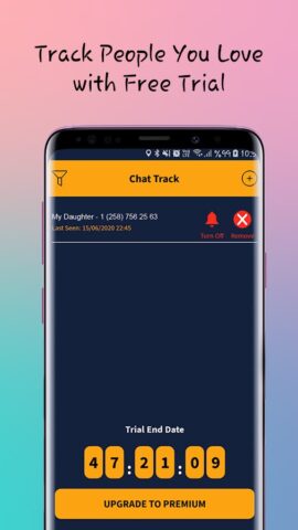 Chat Track: Online Tracker для Android — скриншот 3