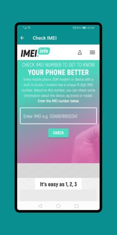 Check IMEI and iCloud Unlock для Android — скриншот 2