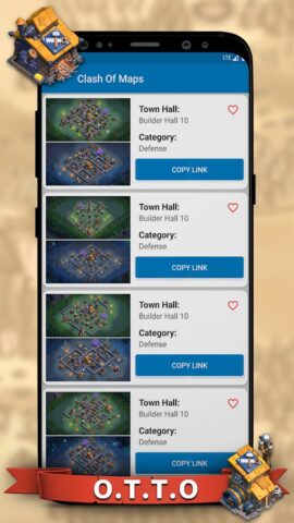 Clash of Maps — Base, Layouts для Android — скриншот 3