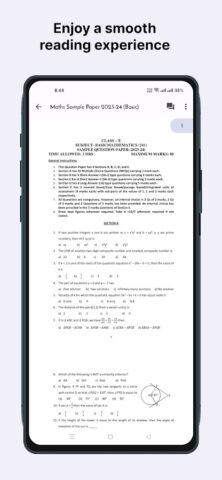 Class 10 CBSE Papers для Android — скриншот 5