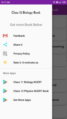 Class 12 Biology NCERT Book для Android — скриншот 4
