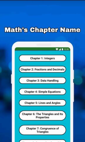 Class 7 Maths Solution English для Android — скриншот 2