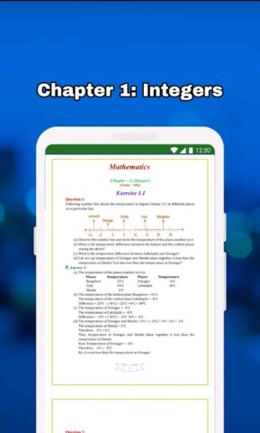 Class 7 Maths Solution English для Android — скриншот 3
