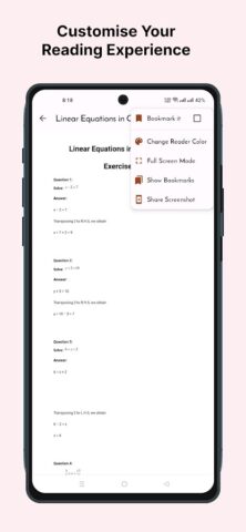 Class 8 Ncert Solutions для Android — скриншот 5