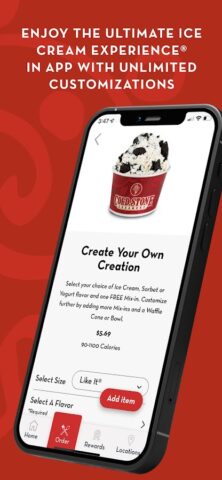 Cold Stone® для Android — скриншот 3