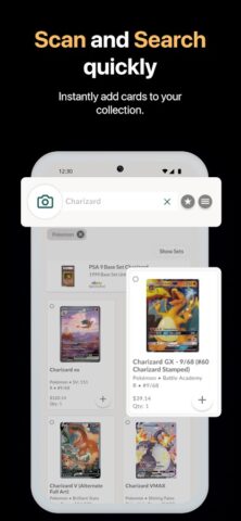 Collectr — TCG Collector App для Android — скриншот 1