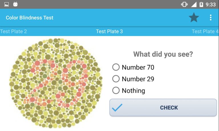Color Blindness Test для Android — скриншот 4