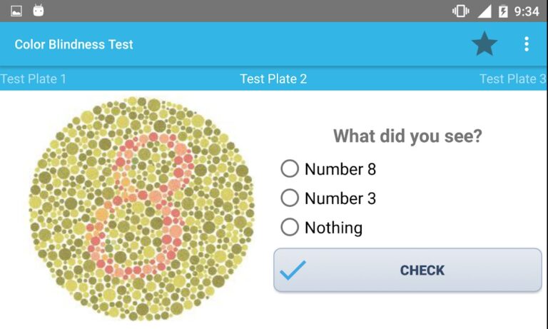 Color Blindness Test для Android — скриншот 5