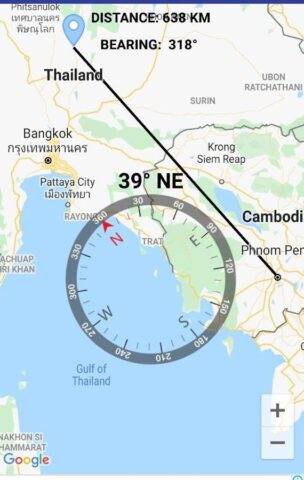 Compass для Android — скриншот 2