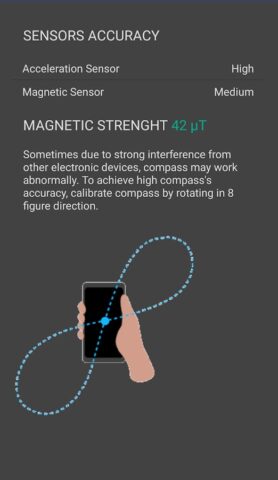 Compass для Android — скриншот 3
