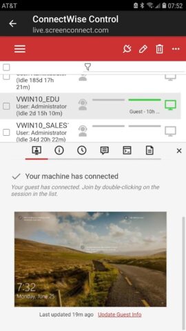 ScreenConnect для Android — скриншот 4