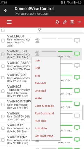 ScreenConnect для Android — скриншот 5