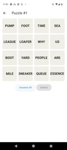 Connections Game Archive для Android — скриншот 1