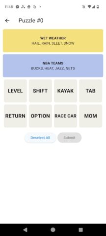 Connections Game Archive для Android — скриншот 2