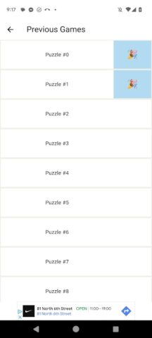 Connections Game Archive для Android — скриншот 3