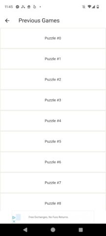 Connections Game Archive для Android — скриншот 4