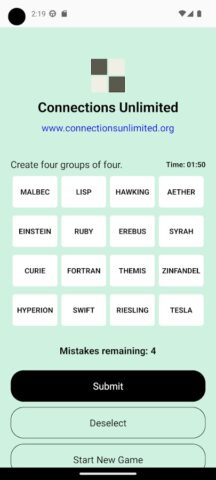 Connections Unlimited для Android — скриншот 1