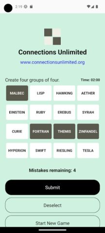 Connections Unlimited для Android — скриншот 2