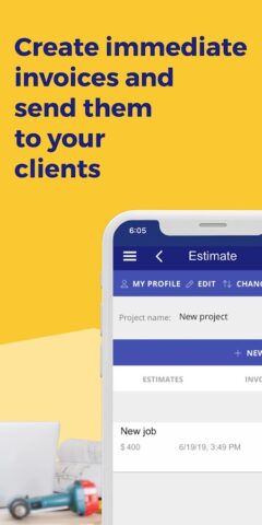 Construction Estimator App для Android — скриншот 3