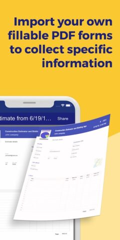 Construction Estimator App для Android — скриншот 5