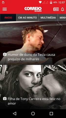 Correio da Manhã для Android — скриншот 4