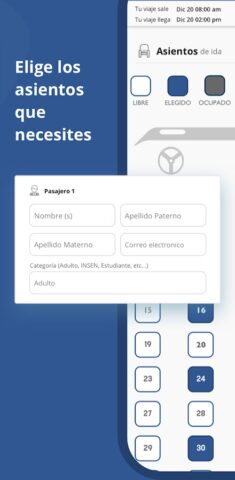 CostaLine — Rutas en Autobus для Android — скриншот 3