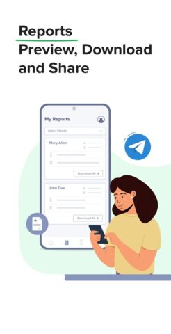 CrelioHealth For Patients для Android — скриншот 1