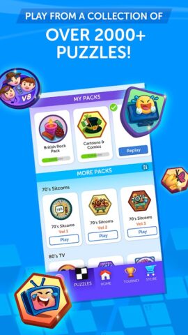 Crosswords With Friends для Android — скриншот 3