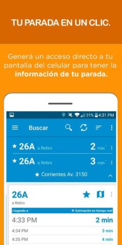 Cuándo SUBO для Android — скриншот 4