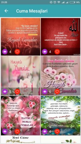 Cuma Mesajları Resimli для Android — скриншот 2