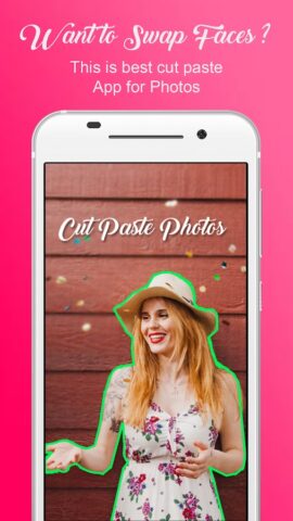 Вырезать пасту Фото редактор для Android — скриншот 1