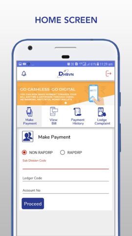 DHBVN Electricity Bill Payment для Android — скриншот 2