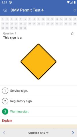 DMV Permit Practice Test 2026 для Android — скриншот 4