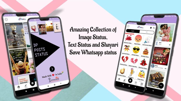 DP Photo and Status для Android — скриншот 1