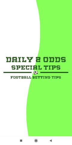 Daily 2 ODDS Special Tips для Android — скриншот 1