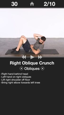 Ежедневная Тренировка Пресса* для Android — скриншот 2