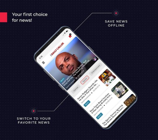 Daily Caller для Android — скриншот 1