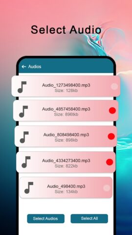 аудио восстановление для Android — скриншот 3