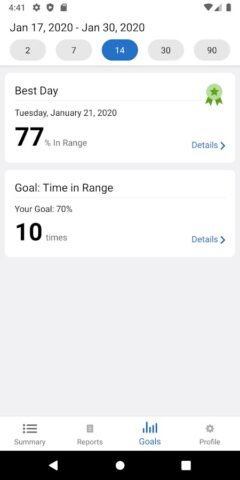 Dexcom Clarity для Android — скриншот 2