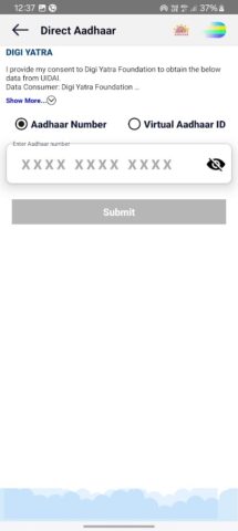 Digi Yatra для Android — скриншот 4