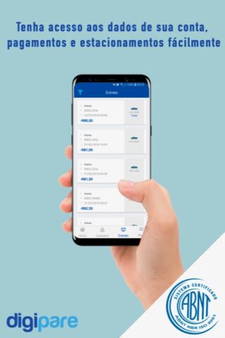 Digipare Blue Zone Parking для Android — скриншот 3