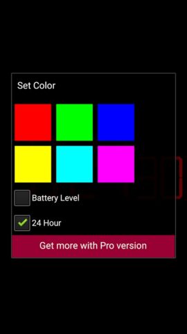 Digital Clock Seconds для Android — скриншот 3