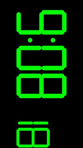 Digital Clock Seconds для Android — скриншот 4