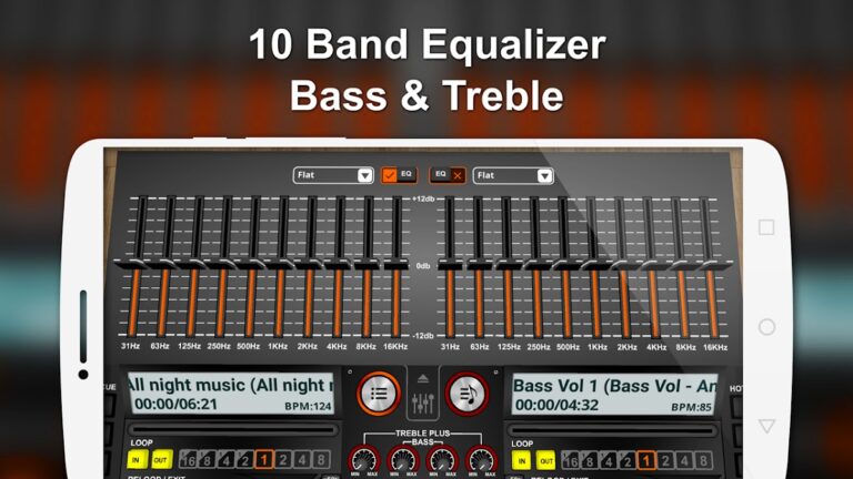 DiscDj 3D Music Player — 3D Dj для Android — скриншот 3