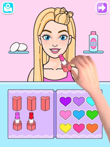 Doll Makeup Games for Girls для Android — скриншот 1