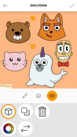 Dolltoon — Cartoon Creator для Android — скриншот 5