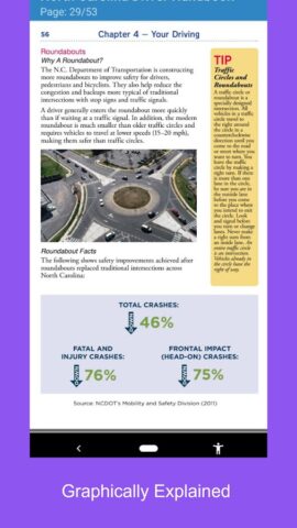 Driver Handbook North Carolina для Android — скриншот 3