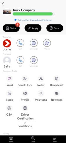 Driver Pulse by Tenstreet для Android — скриншот 3